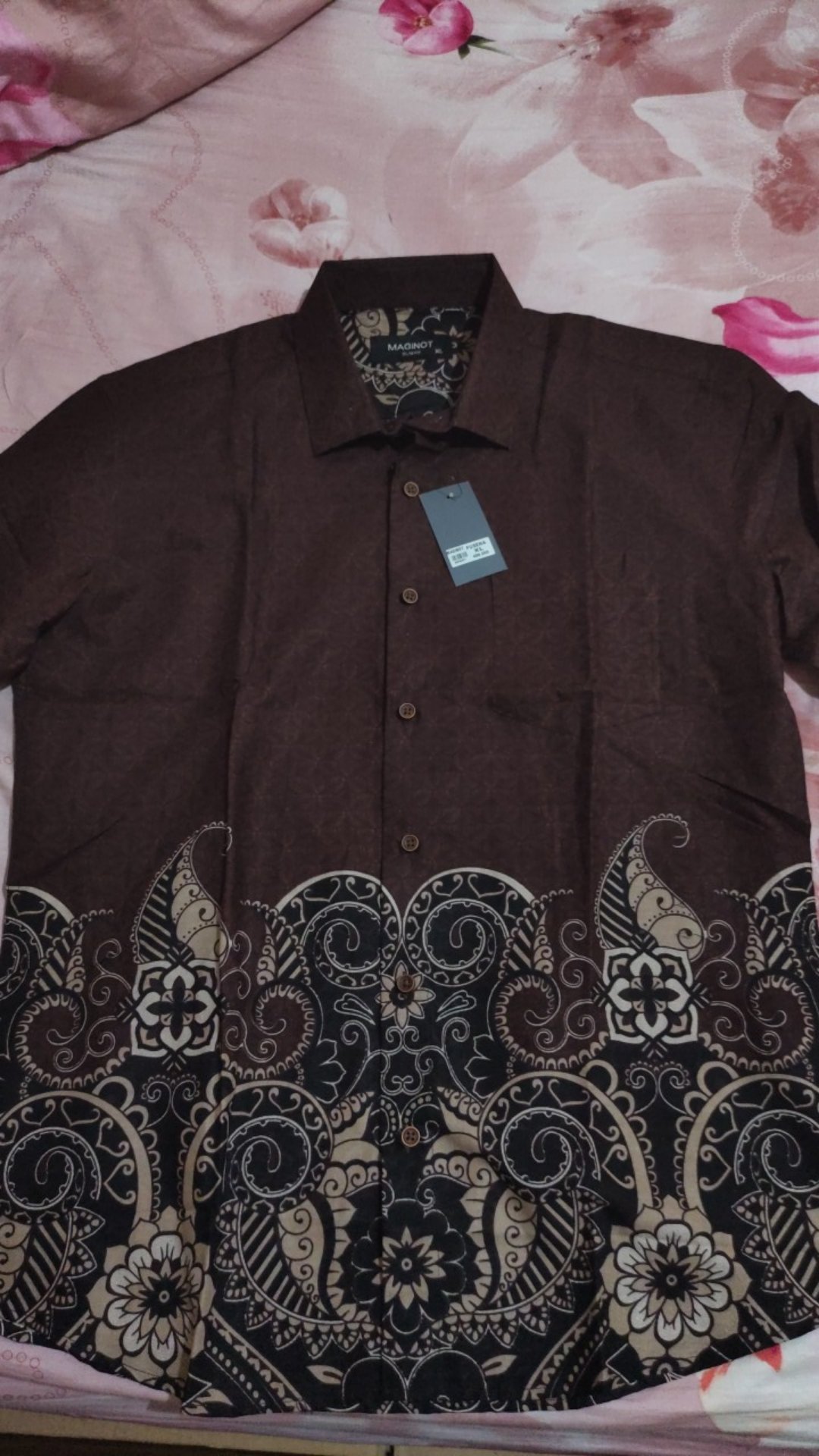 Maginot Kemeja Batik 3.0 Fusena-ls Lengan Panjang Pria
