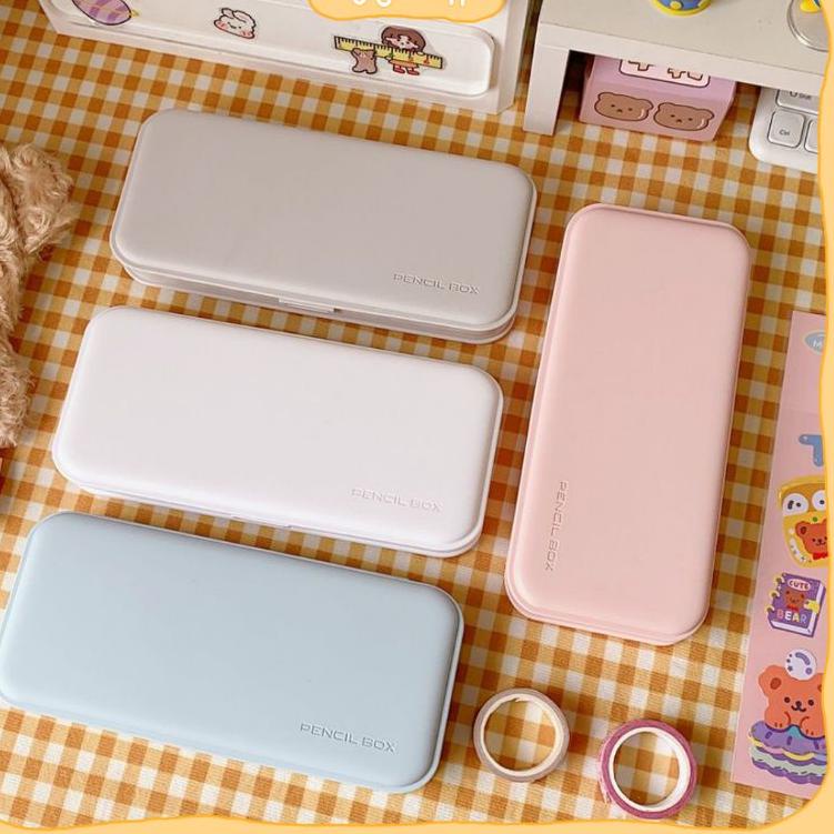 

Harga Bersahabat.. Kotak Pensil Minimalis Gaya Korea Pencil Case Aestetic | Free Sticker