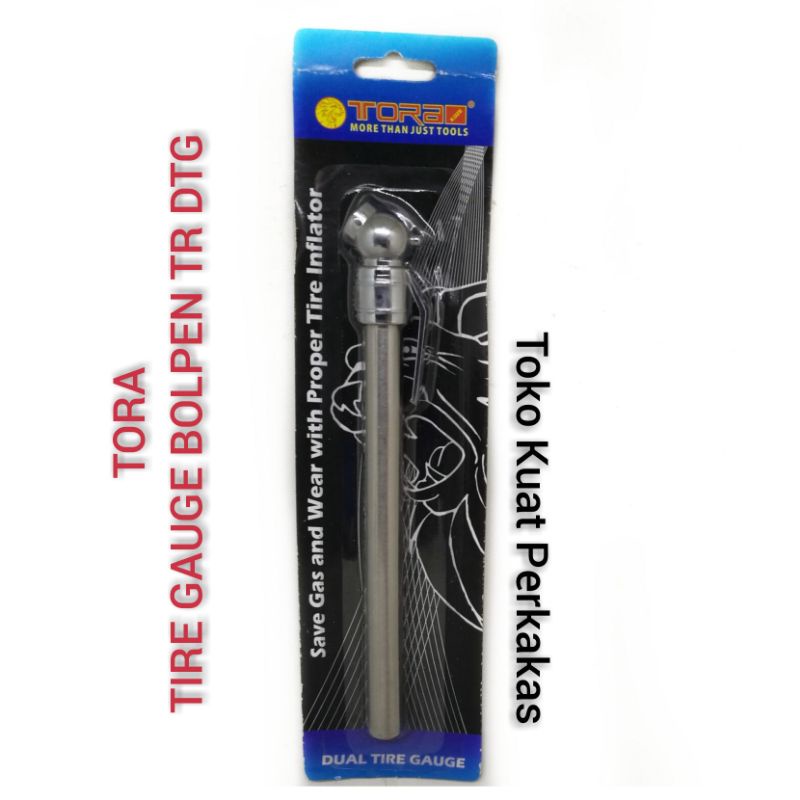 Tora pressure gauge ukuran angin ban bolpen