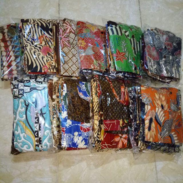 Dres Batik Anak 6-8 Tahun Size Xl