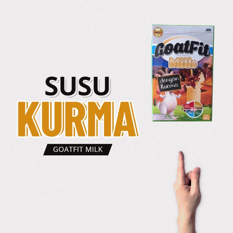 

Goatfit Susu Kurma Susu Kambing Etawa 200 Gr | Etawaku Platinum 3x Atasi Masalah Pernafasan - Susu Kambing Bubuk Provit Etawa