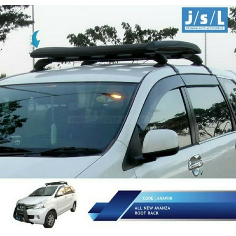 rak bagasi atas universal toyota all new avanza