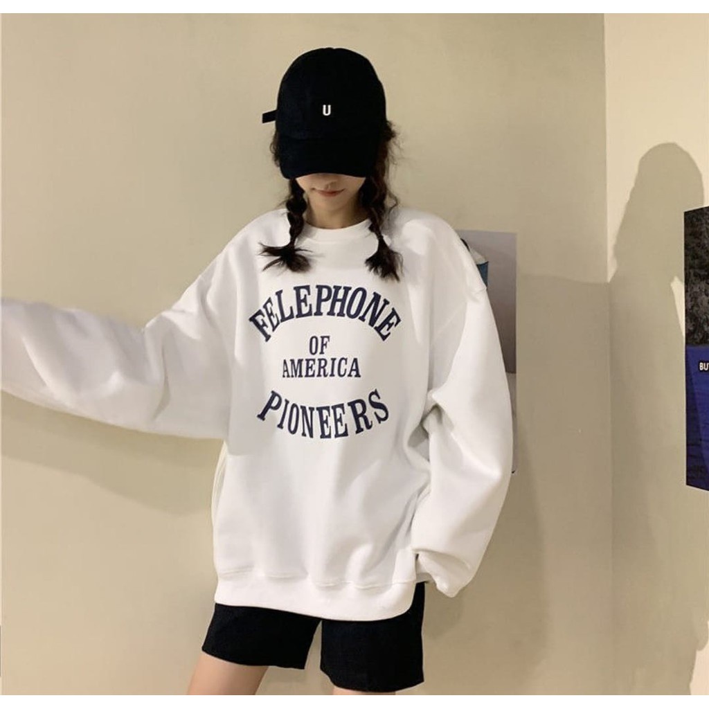 SWEATER UNISEX FELEPHONE PIONEERS - ATASAN KEKINIAN TERLARIS
