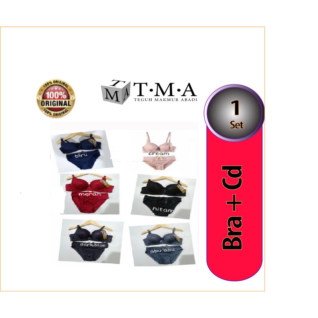 Push Up BRA BH Set + CD KissMe AA690 CUP A / STELAN BRA CD #43