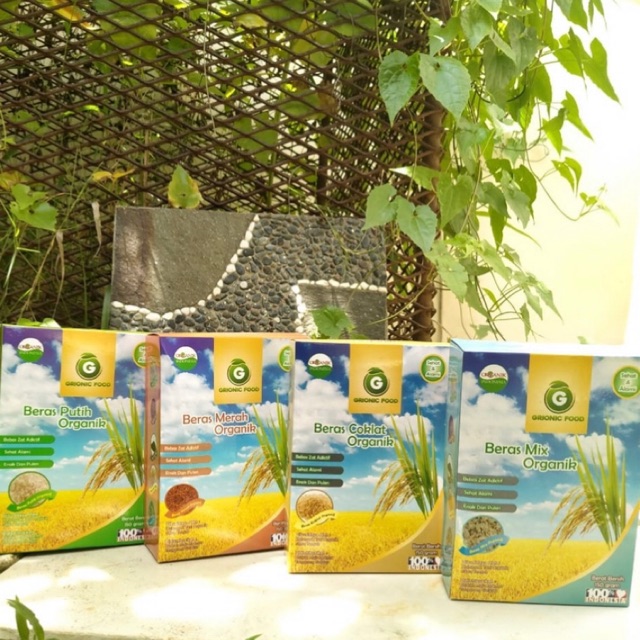 

Grionic Beras Organik 150gr