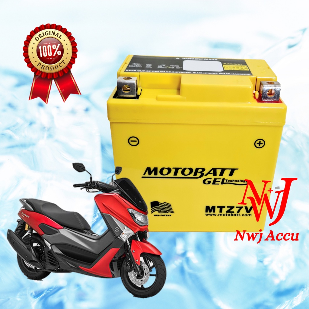 Jual Aki Motor NMax Old Aerox 155 XMax Lexi MTZ7V GTZ7V YTZ7V GTZ8V