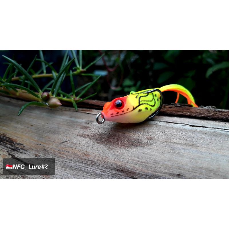 Soft frog killer 4cm/5,5gr. Umpan casting gabus/toman bentuk katak