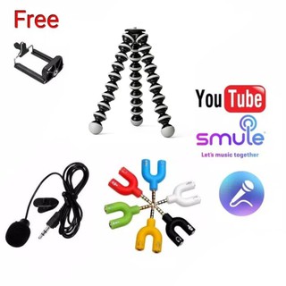 MICROPHONE / MIC MINI SMULE PLUS HEADSET 2IN1 | Shopee