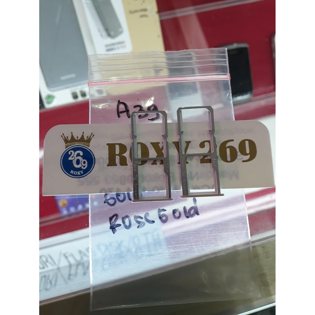 Simtray Sim Tray Oppo A39 - Slot Simcard Slot Card Simlock Kartu Sim dan Memory Rumah Kartu Hp Handp