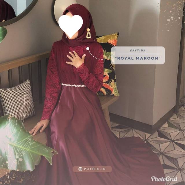 SAYYIDA DRESS - PUTHIC ID