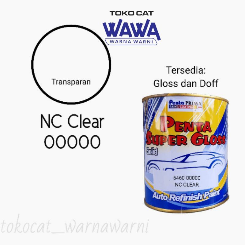 cat Penta Super gloss Clear Gloss nc 1komponen 200ml