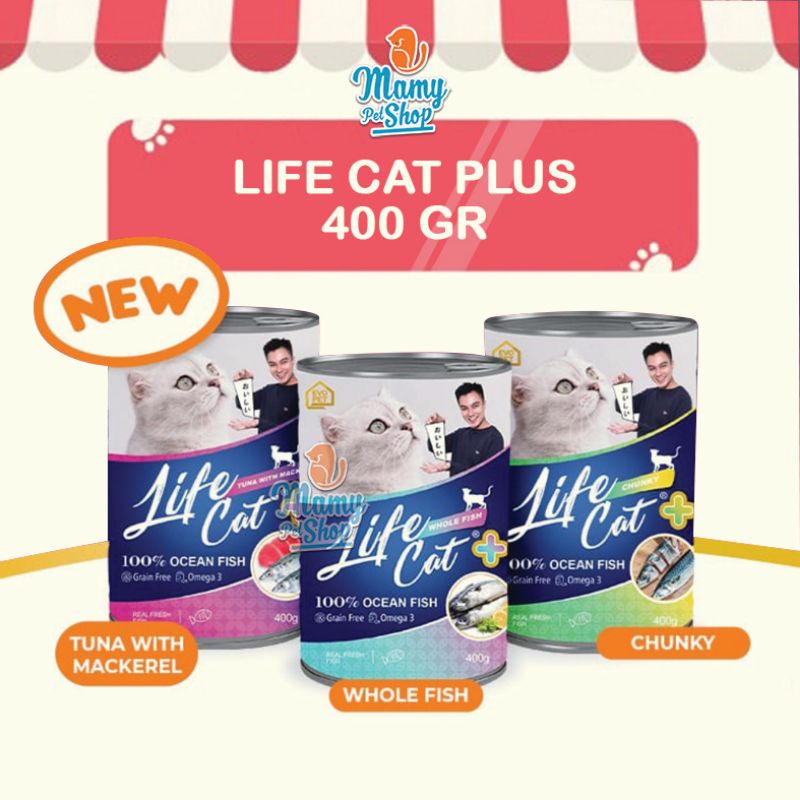 LIFE CAT PLUS 400 GR