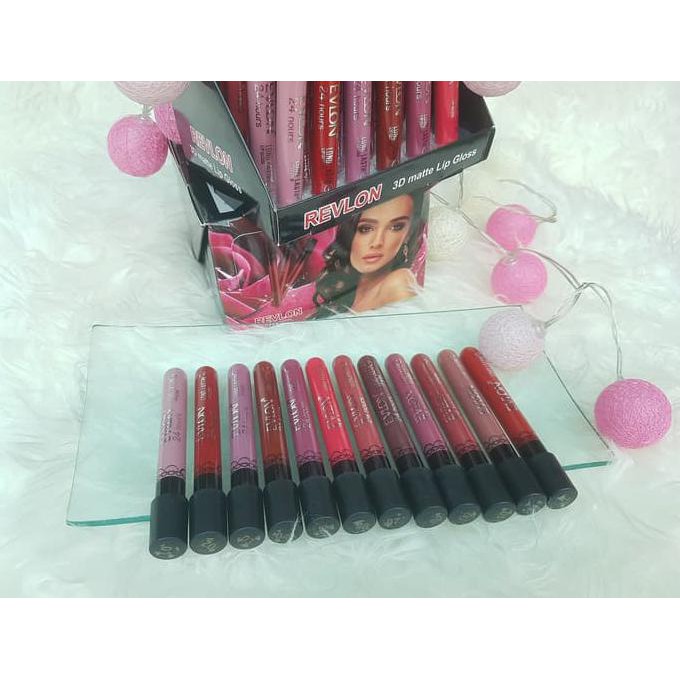 Jual REVLON TINT - Lipcream 3D Matte Lip Gloss / 3dTint Like Kiss Beauty Murah