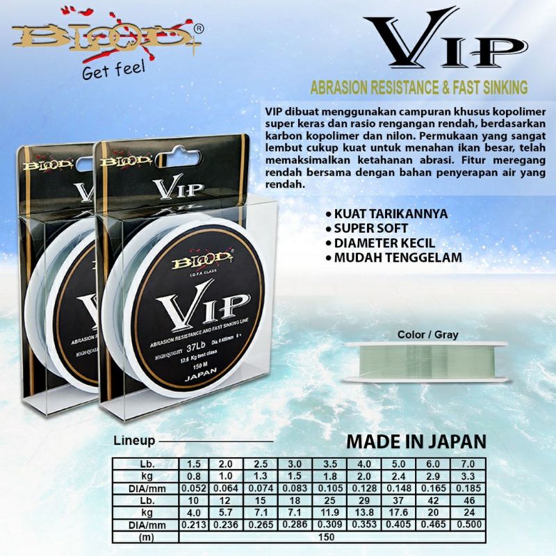 SENAR X BLOOD VIP IGFA CLASS