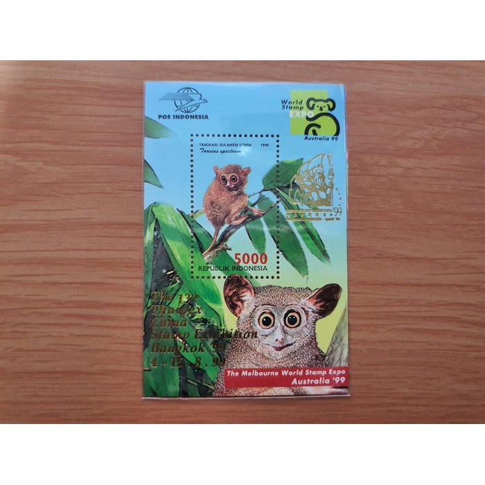 

Perangko Prangko Indonesia Souvenir Sheet - SS177 Thaipex Bangkok 1999