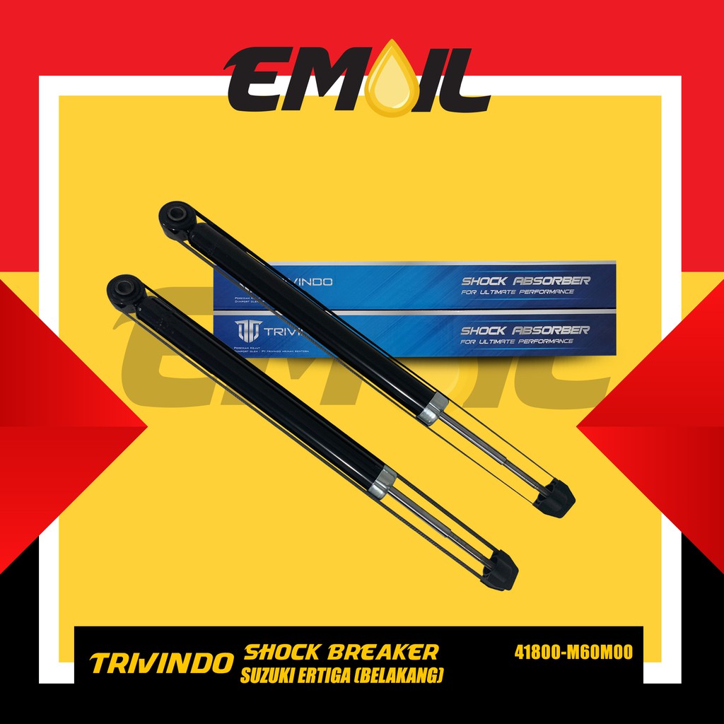 Shock breaker belakang suzuki Ertiga 1Set 41800-M60M00 Merk Trivindo