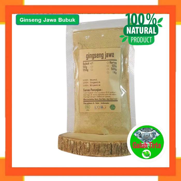 

GINGSENG JAWA BUBUK 1000 GRAM / 1 KG - Talinum Paniculatum - MUR