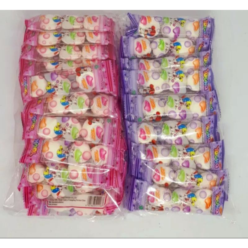 MARSHMALLOW YOUKA BULAT DAN KEPANG1 PACK ISI 20 PCS