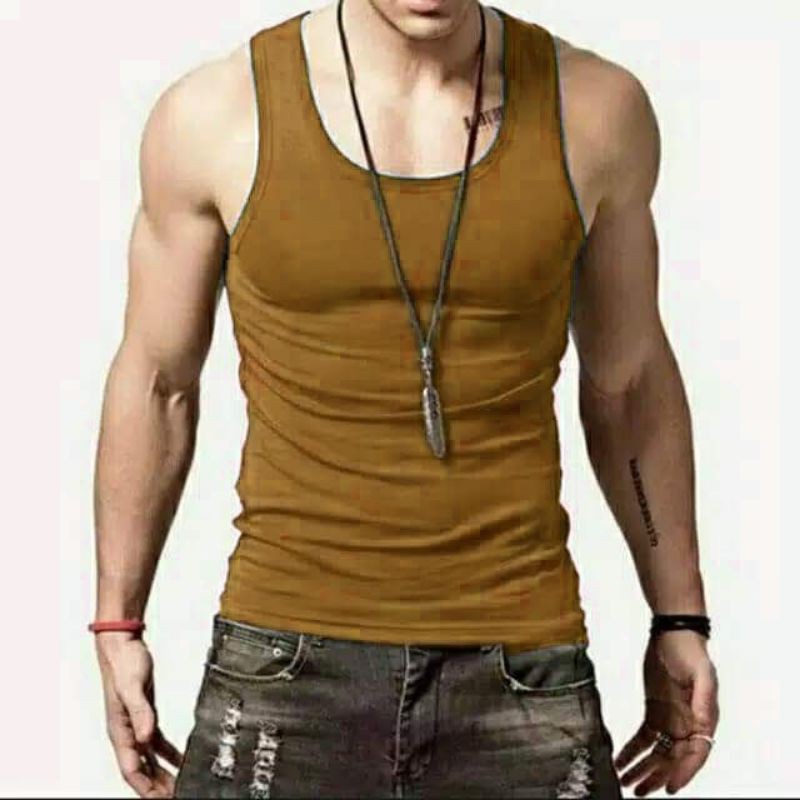 Singlet pria BISA COD singlet polos pria kaos dalaman singlet pria singlet gym singlet terlaris