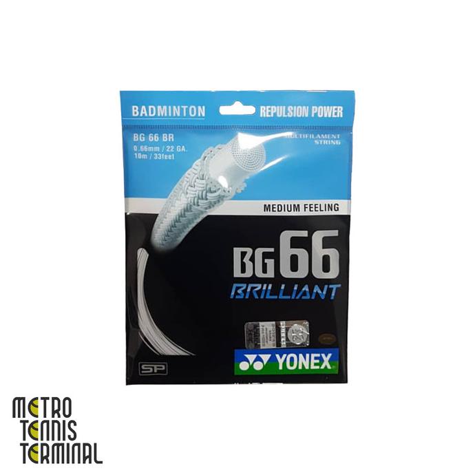 Yonex BG66 Brilliant ( Senar Raket Badminton / BG 66 ) KOMPLIT