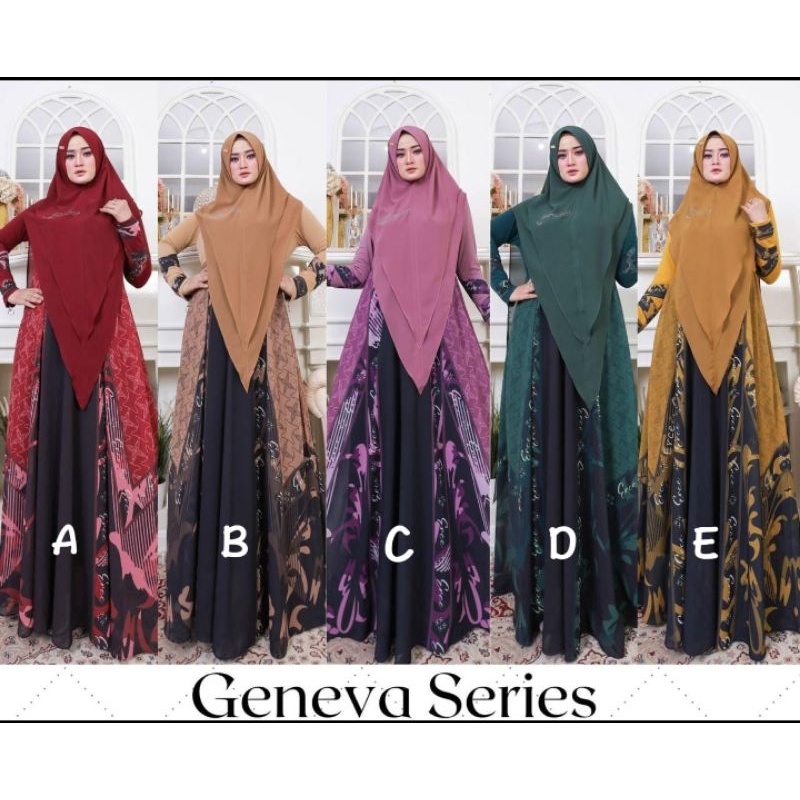 ❤️Ready❤️Geneva Syari Printing by Erce