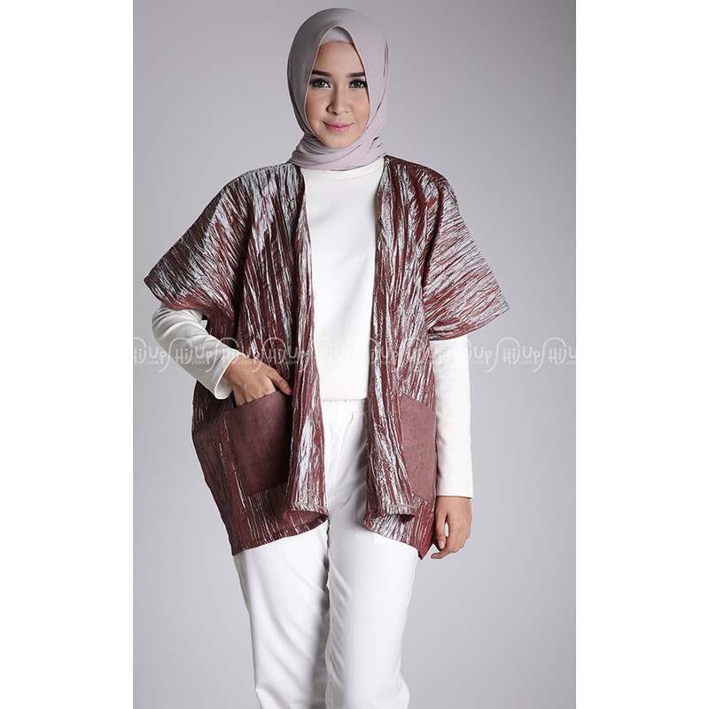 Wrinkle Outer / luaran simpel murah hijab friendly super comfy