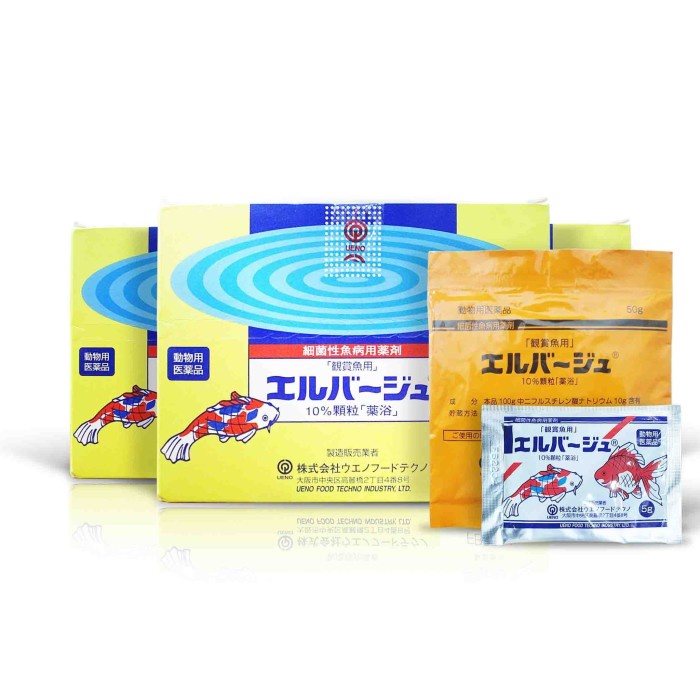 Elbayu / Elbayou 50Gr - Obat Ikan Koi Hias