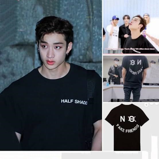 KAOS TSHIRT BAJU KPOP NCT JAEMIN HALF SHADOW NO FAKE FRIENDS