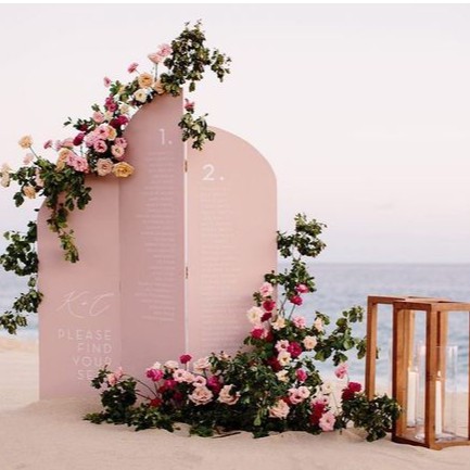 papan backdrop dekorasi