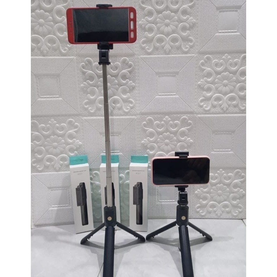 Tripod Tongsis Bluetooth K07