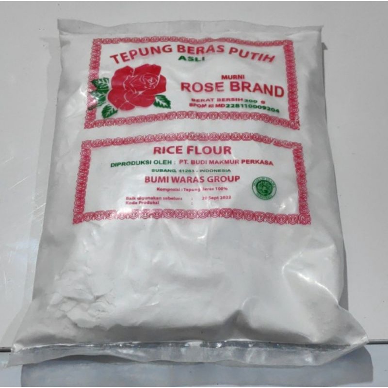 

tepung beras rose brand 200 gr