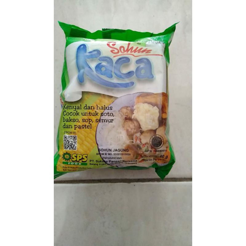 

SOHUN KACA MIE KACA 60G SPS FOOD