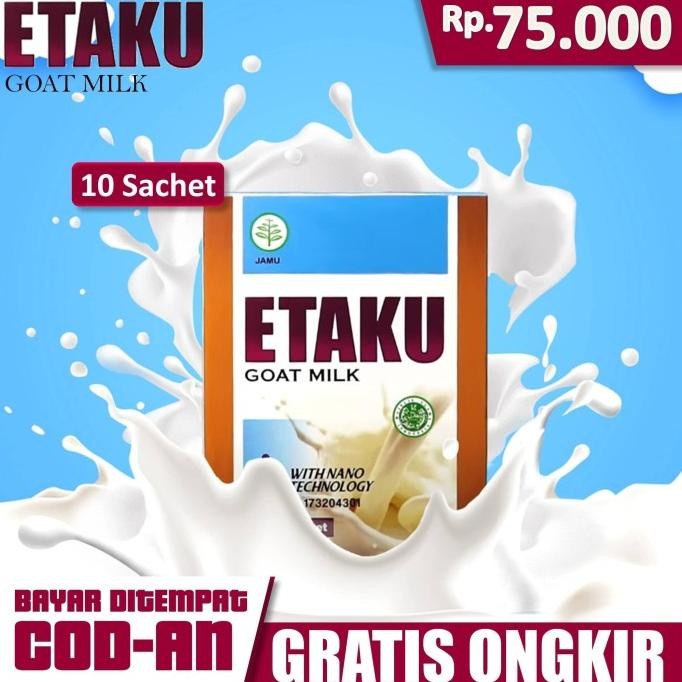 

[SALE] Susu Peninggi Badan ETAKU Pria dan Wanita Penambah Tinggi Badan