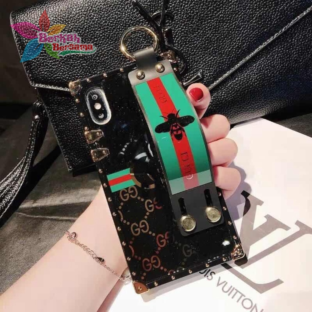 Y001 CASE OLIVIERA SQUARE KOTAK BEAUTY CASE BRAND GOLDEN HANDGRIP SAMSUNG A11 M11 NOTE 10 PRO BB6390