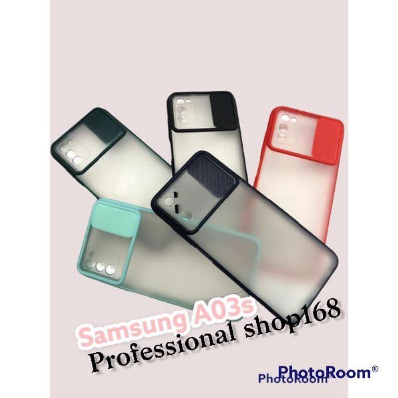 PS - SAMSUNG A03S / A03S 2021 CASE SLIDE CAMERA PROTECTOR SLIDING COVER PELINDUNG KAMERA SILIDING GE