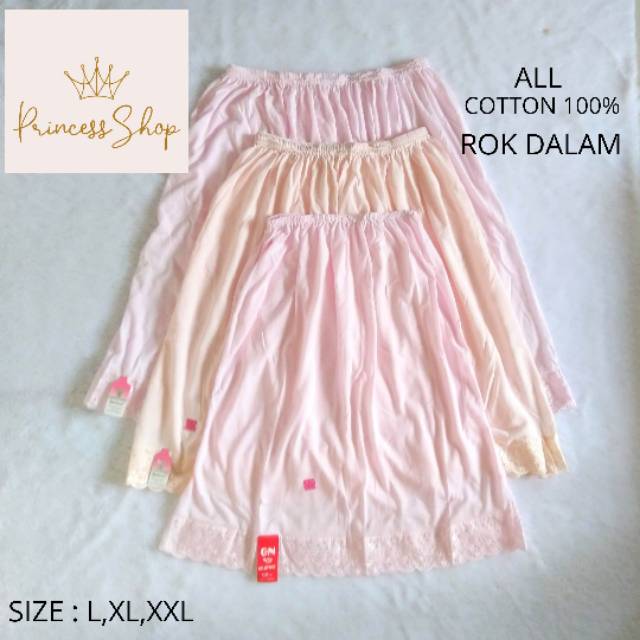 Rok Celana Golden Nick / Rok Dalaman Wanita / Rok Celana Pendek Golden Nick