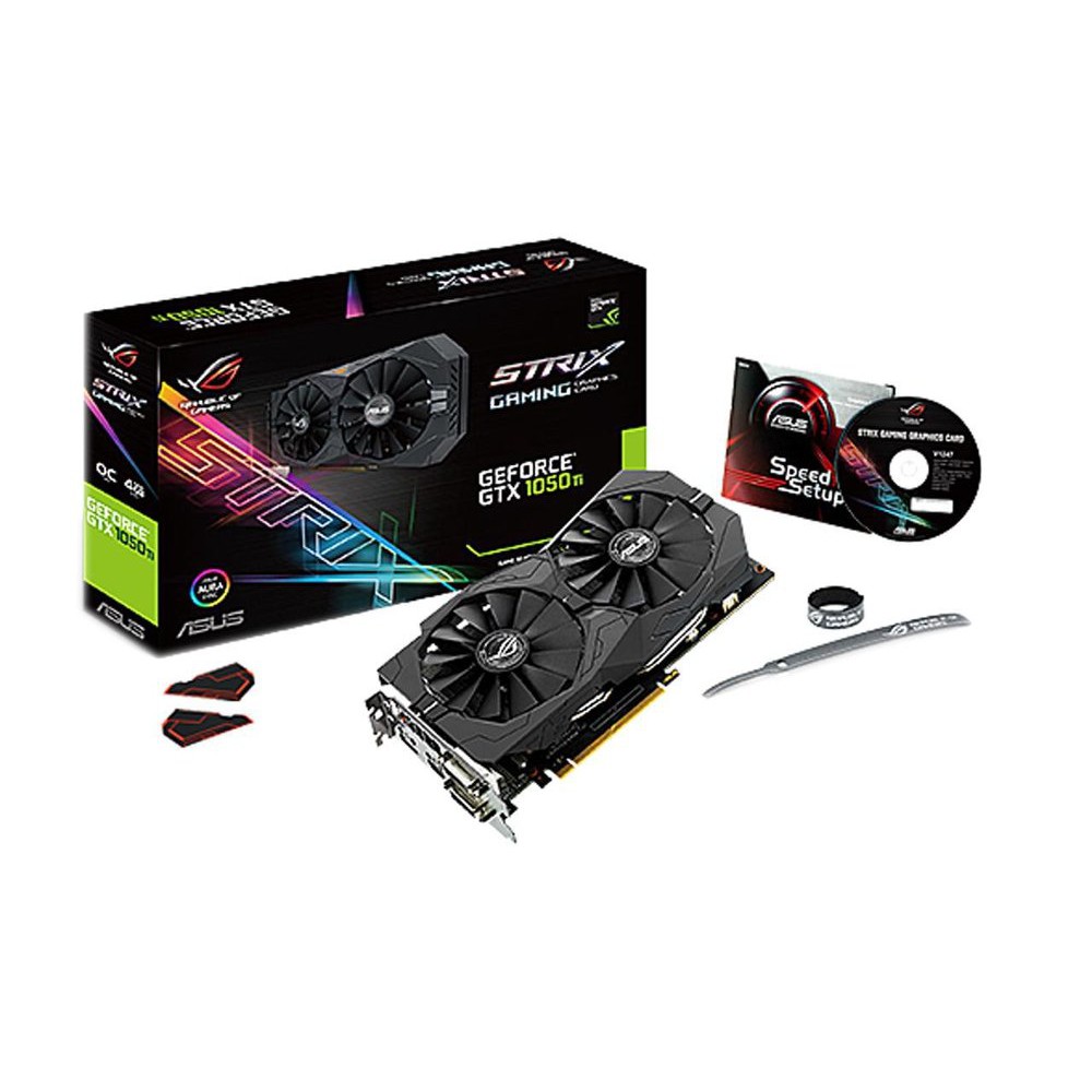ASUS ROG GeForce GTX 1050 Ti STRIX-GTX1050TI-O4G-GAMING 4GB 128-Bit Limited
