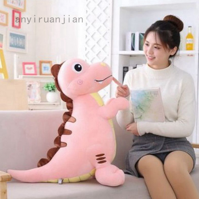 pink t rex plush