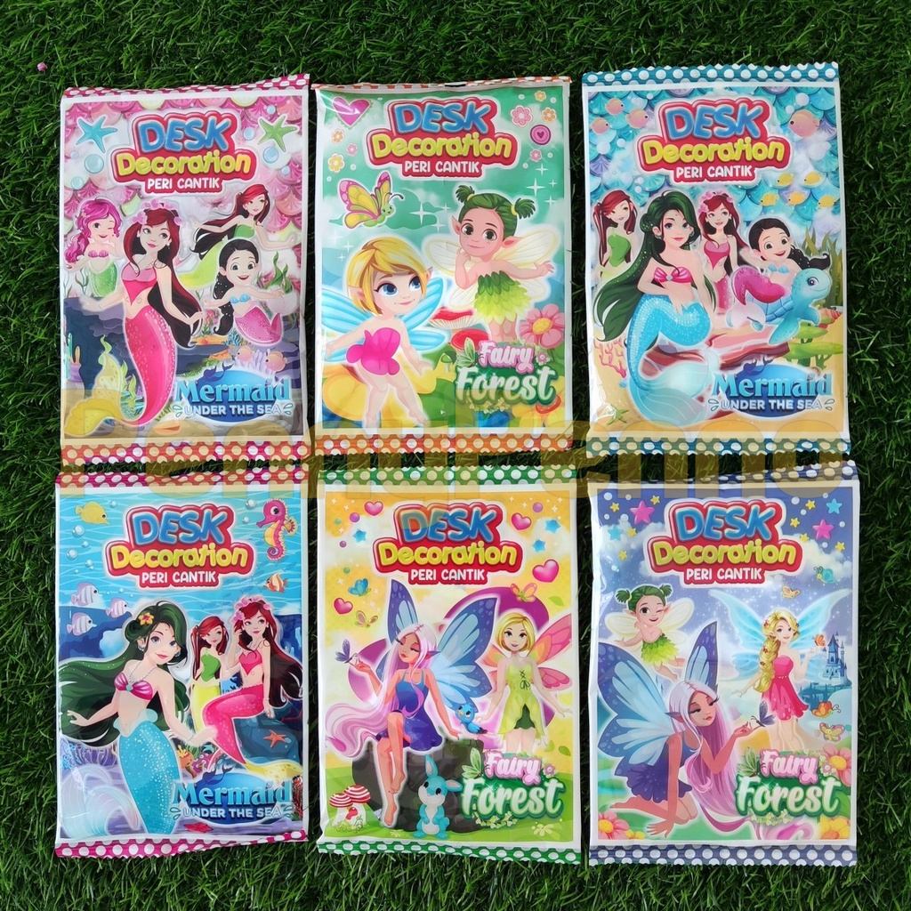 

Mainan Anak Puzzle Desk Decoration Peri Cantik / Stiker Busa Puzzle Peri