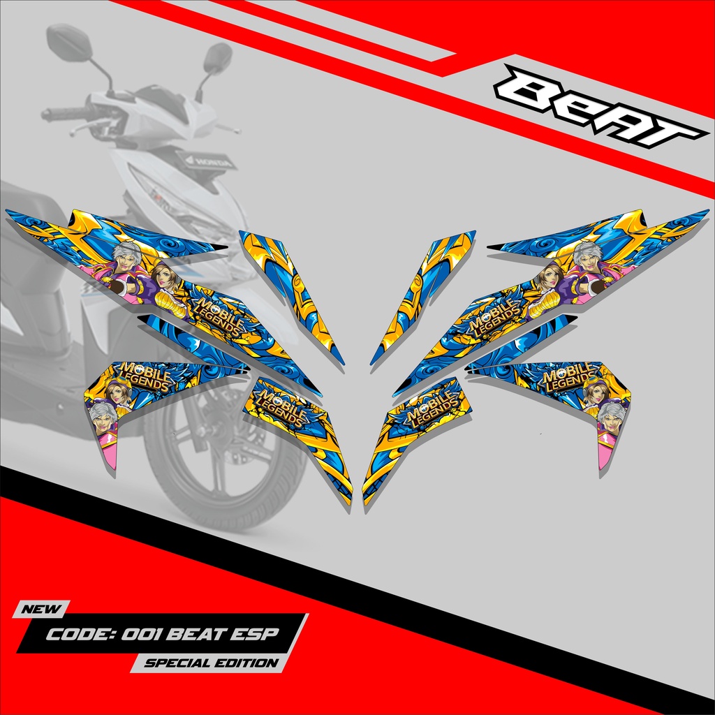 Striping Beat eSP / Beat Street 2016 - 2019 Desain Mobile Legend Code: DS-01