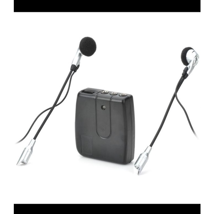 Intercom Helm Interphone Sepeda Motor Handsfree Boncengan Headset Asli