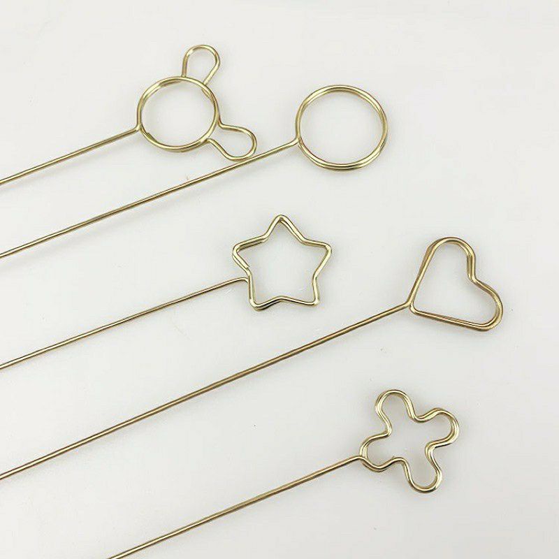 gold stick card love star mickey lingkaran, stik buket, stick foto, stick kartu greeting card