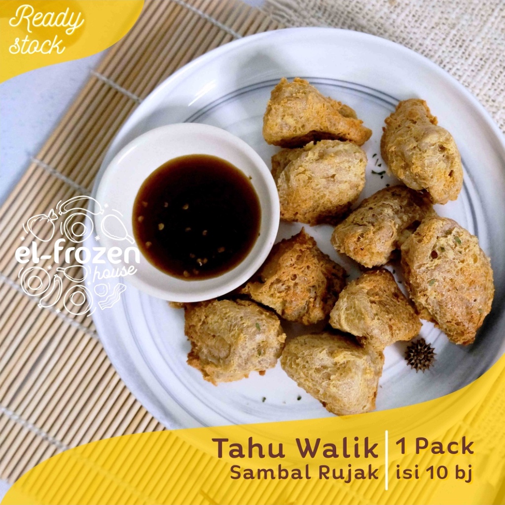 

Tahu Walik Sambal Rujak Frozen Food isi 10pcs