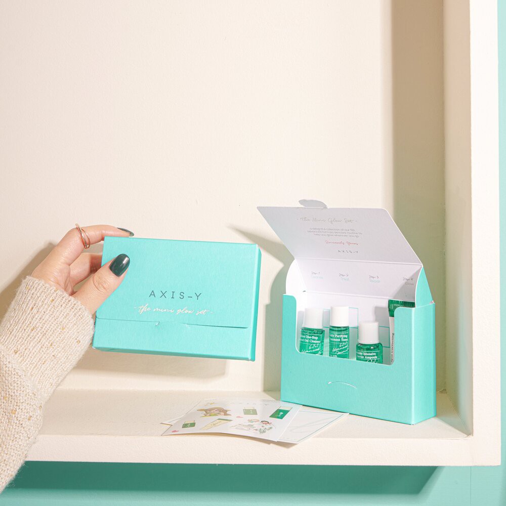 AXIS-Y The Mini Glow Set || Axis-Y Starter Kit || Axis-Y Glow Set || Axis-Y Skincare