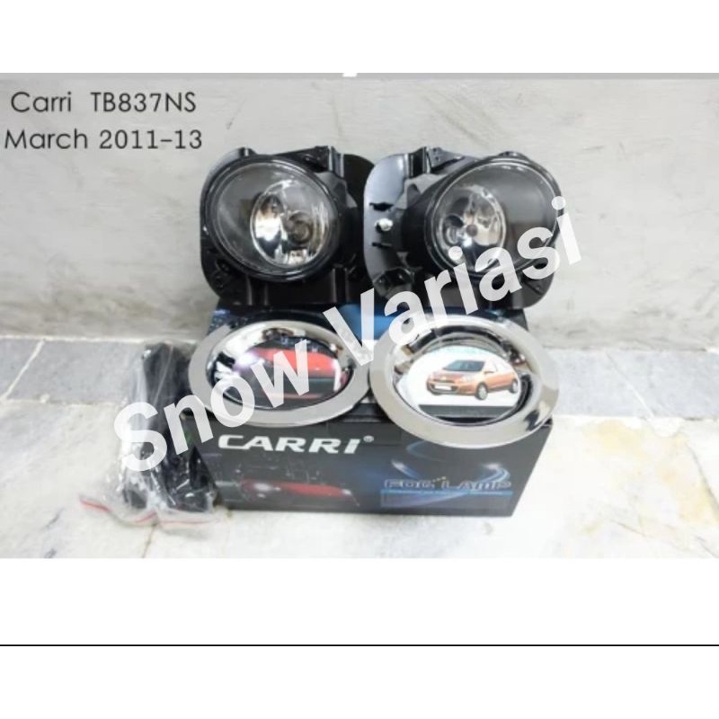 CARRI Lampu Kabut Mobil Foglamp Nissan March 2011-2013 TB837NS