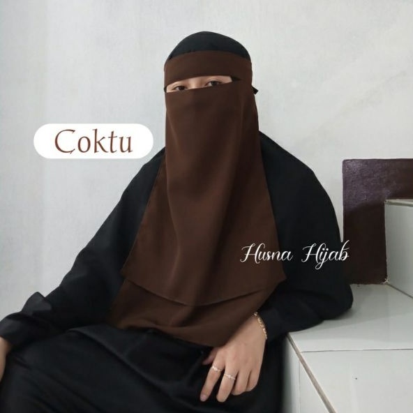 [HUSNA COLLECTION] NIQOB BANDANA 2 LAYER / CADAR BANDANA 2  LAYER / CADAR 2 LAPIS