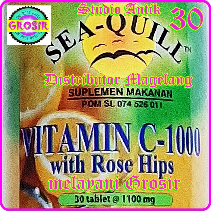 SEA QUILL VITAMIN C 1000 - Sea quill Vitamin C1000 - GROSIR SEA QUILL - DISTRIBUTOR SEA QUILL - VITA