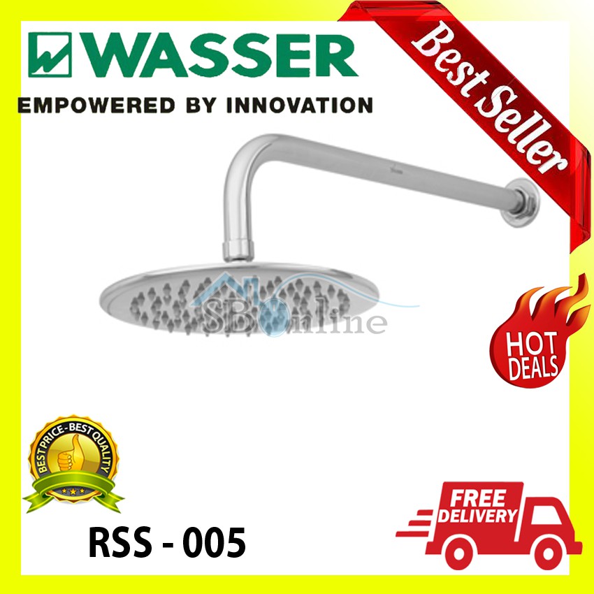 Stainless Steel Slim Head Shower Set RSS 005