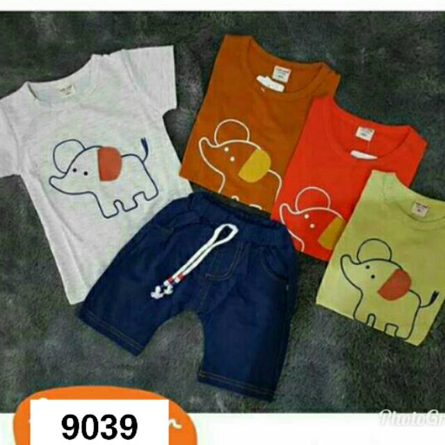 Baju Anak Bayi Balita Import Baju Setelan Anak Lakilaki Murah Baju Anak Cowok Lucu Baju Motif Gajah