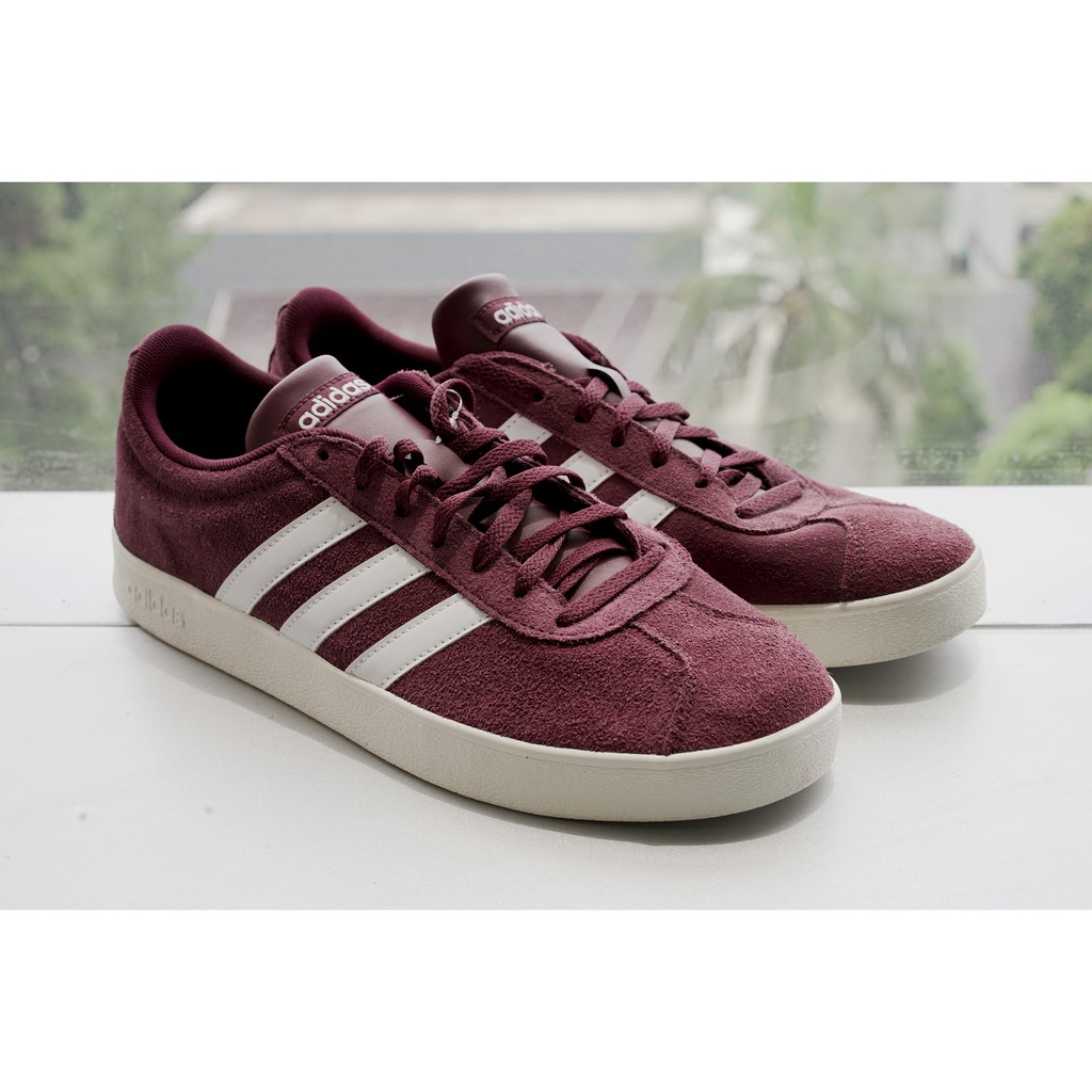 Sepatu Adidas VL Court 2.0 Maroon
